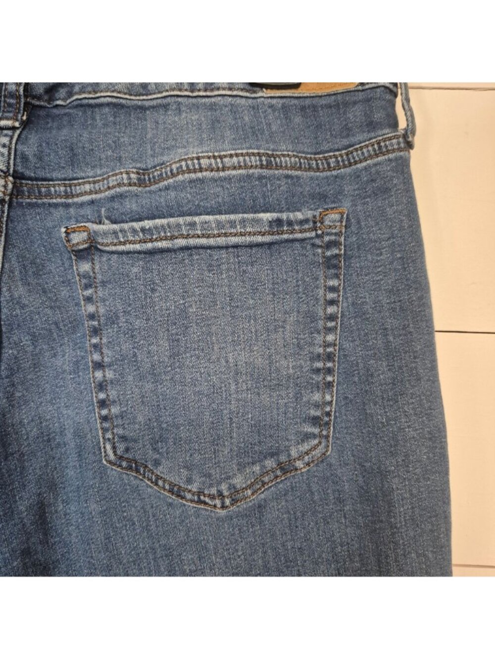 Aeropostale Womens Mid Rise Bootcut Jeans Blue Denim Size 14s - Picture 9 of 9